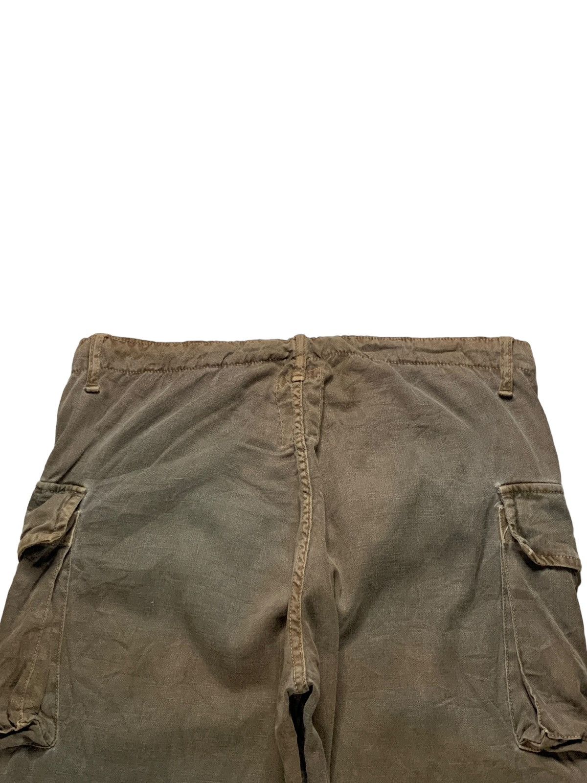 OMNIGOD Vintage Omnigod Hemp Cargo Parachute Baggy Pants Size US 32 / EU 48 - 8 Thumbnail
