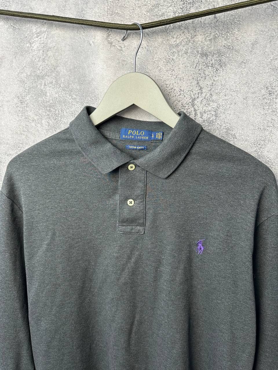 Polo Ralph Lauren × Ralph Lauren Polo Ralph Lauren Polo Long Sleeve Sweatshirt Gray Size US L / EU 52-54 / 3 - 5 Thumbnail