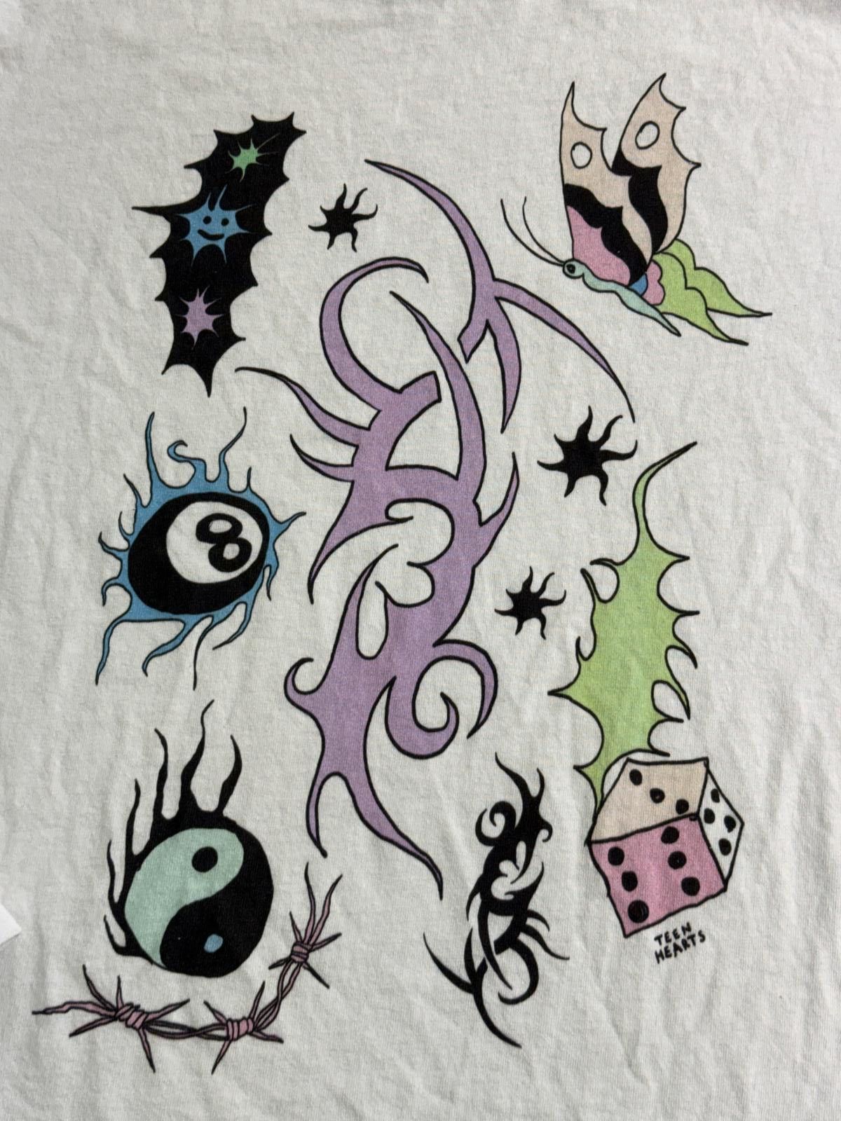 Other Teen Hearts Long Sleeve Tee Orange County Y2k Tattoo Flash L Size US L / EU 52-54 / 3 - 3 Thumbnail