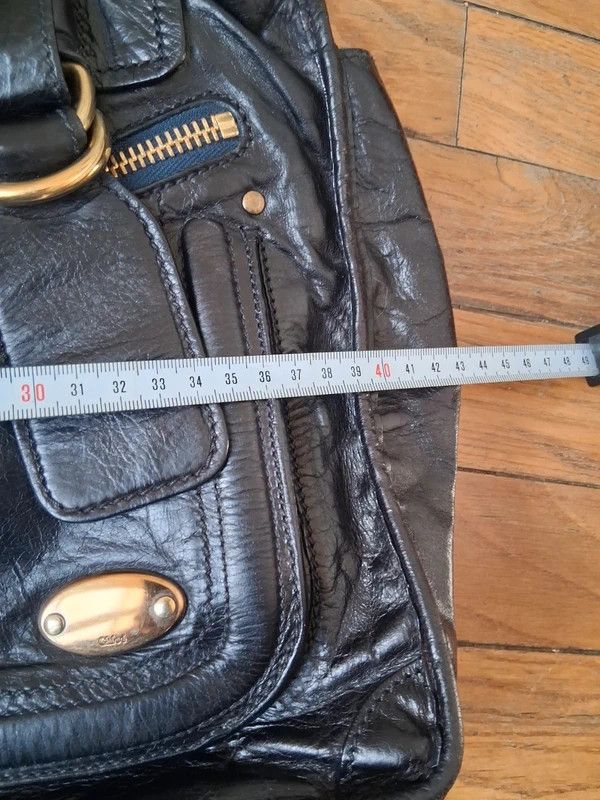 Chloe Chloé Bay Large Black Leather Bag Phoebe Philo Era Size ONE SIZE - 11 Thumbnail