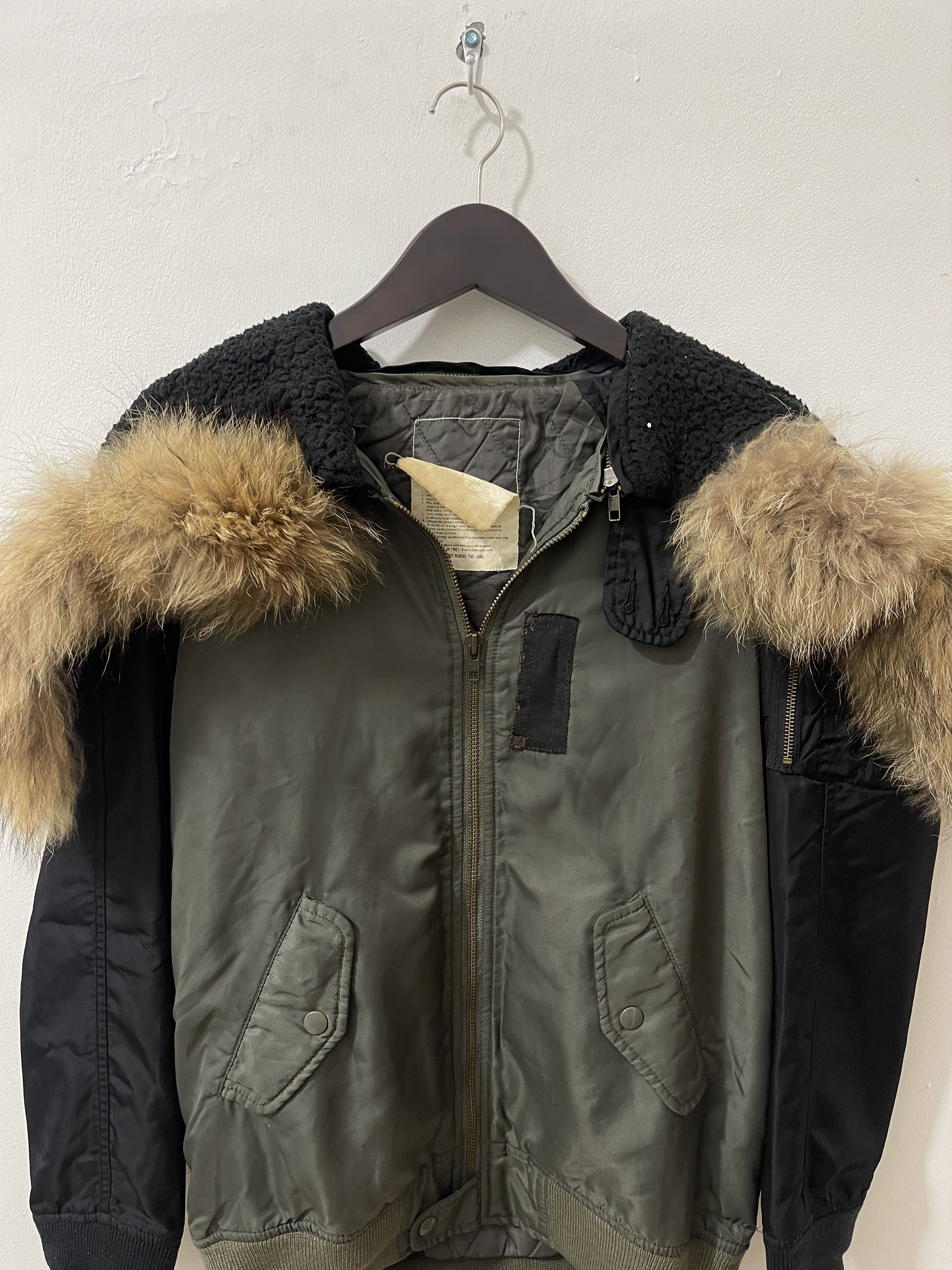 Japanese Brand Azul By Moussy Japan Flying OG Military Bomber Jacket Size US L / EU 52-54 / 3 - 2 Thumbnail