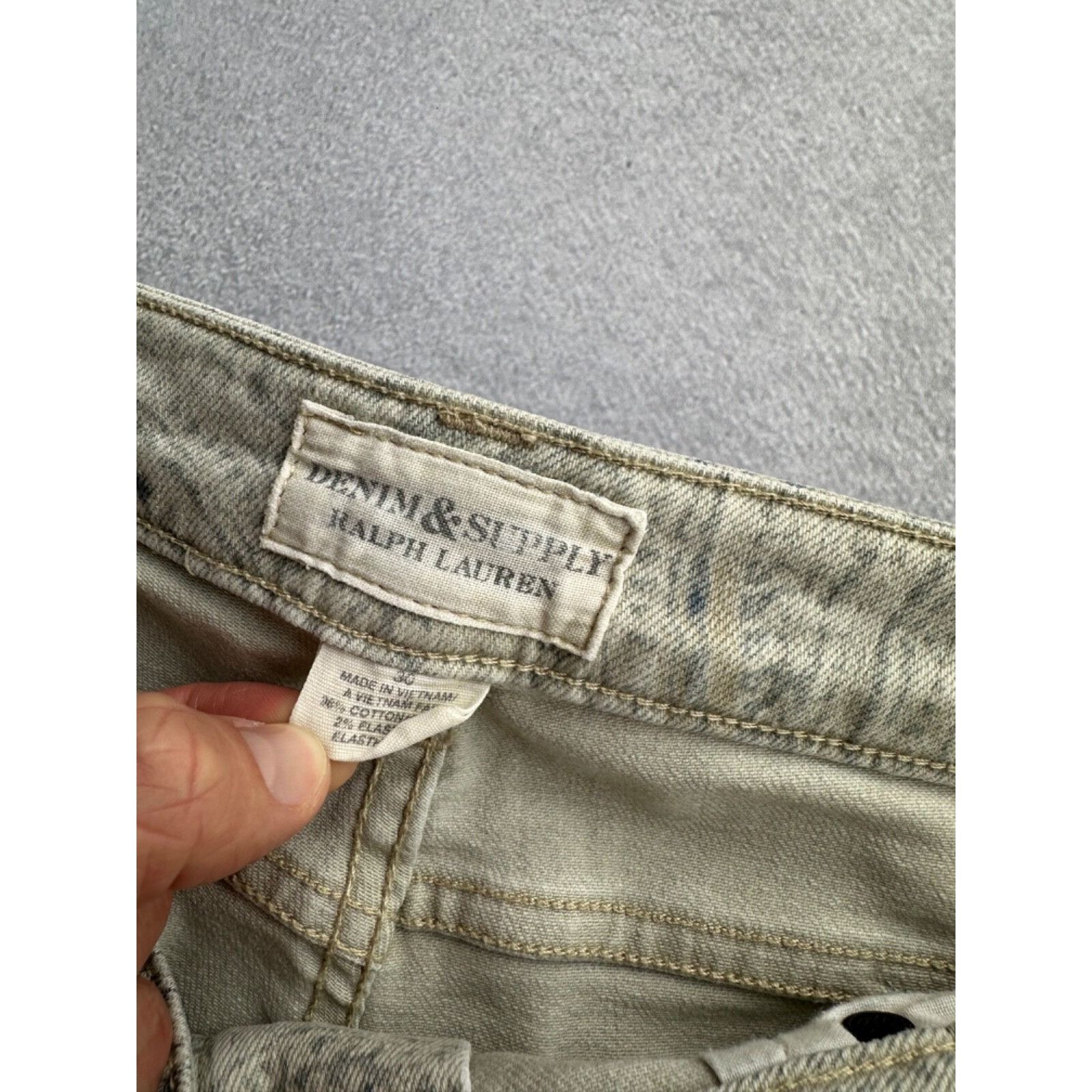 Polo Ralph Lauren VTG Denim&Supply Ralph Lauren Paisley Print Ankle Zip Pants Size US 30 / EU 46 - 11 Thumbnail