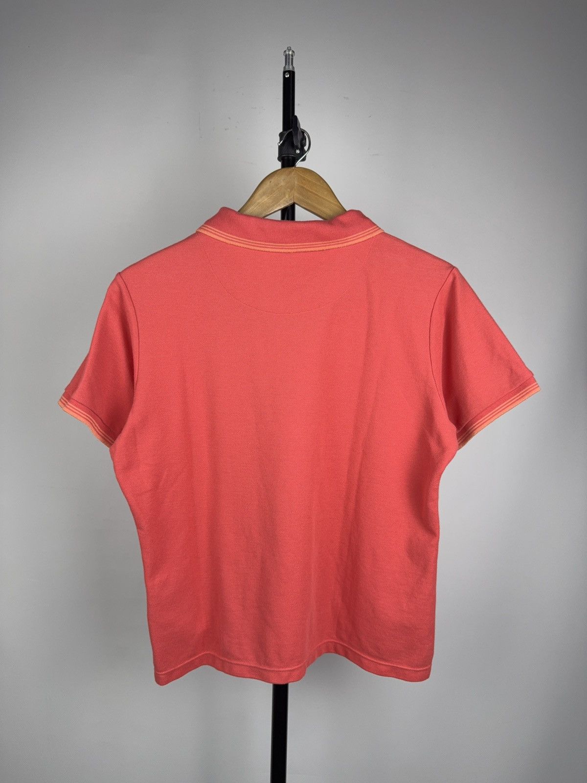 Nike 00s Retro vntg Nike Dri-Fit Swoosh Polo Shirt Coral Women Size L / US 10 / IT 46 - 12 Thumbnail