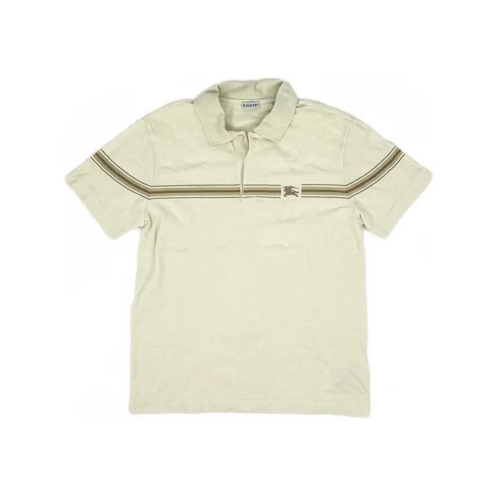 Burberry Burberry Burberry Men's Logo Stripe Short Sleeve Polo-2507 Size US L / EU 52-54 / 3 - 2 Thumbnail
