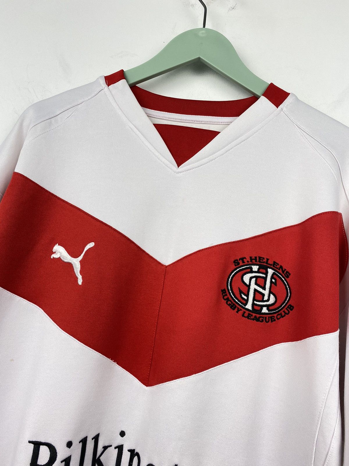 Puma Vintage ST Helens 2007 2008 Puma Rugby Jersey Leeds Kiwis Size US L / EU 52-54 / 3 - 2 Thumbnail