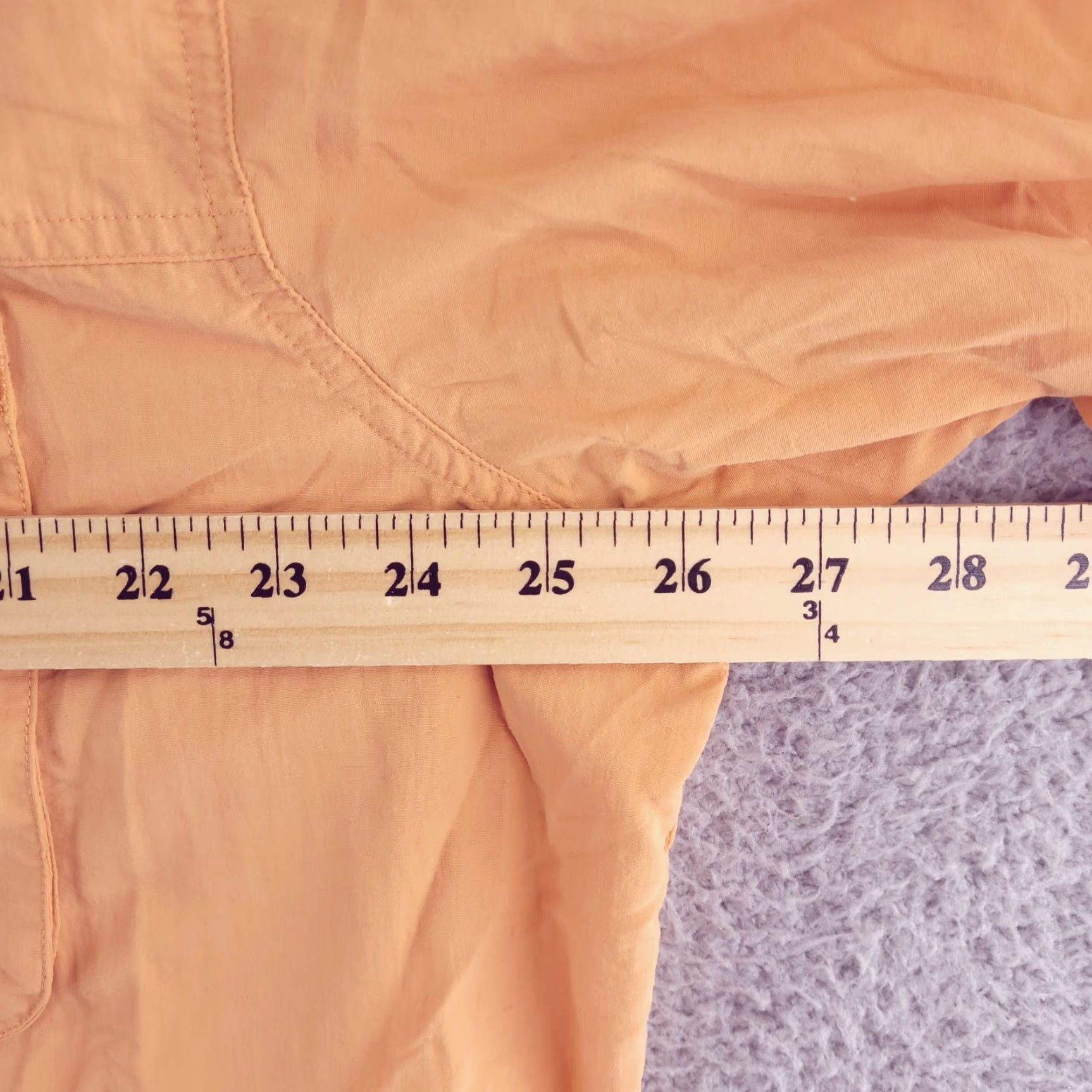 Vintage World Wide Sportsman Shirt Mens XL Orange Nylon Short Sleeve Button-Up Vintage: No Size US XL / EU 56 / 4 - 5 Thumbnail