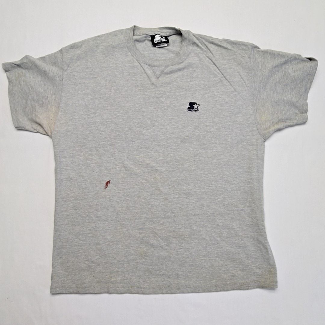 Starter Vintage Starter Shirt Logo Gray Graphic L Tee Y2K Size US L / EU 52-54 / 3 - 1 Thumbnail