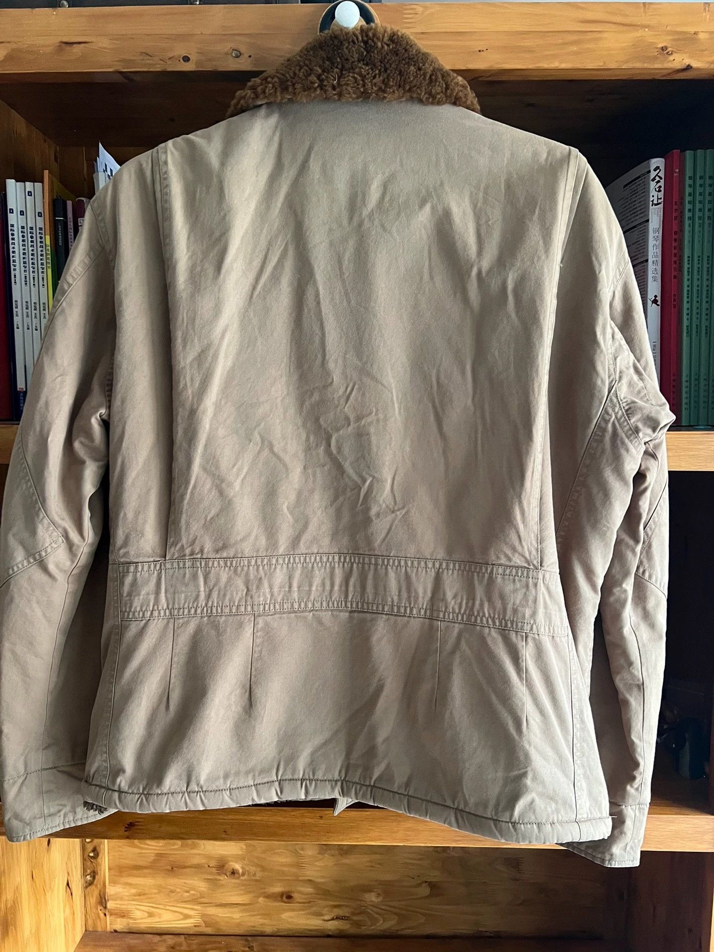 RRL Ralph Lauren RRL A-2 Jacket Wool Sheepskin Trim Talon Zip Vintage Size US M / EU 48-50 / 2 - 5 Thumbnail
