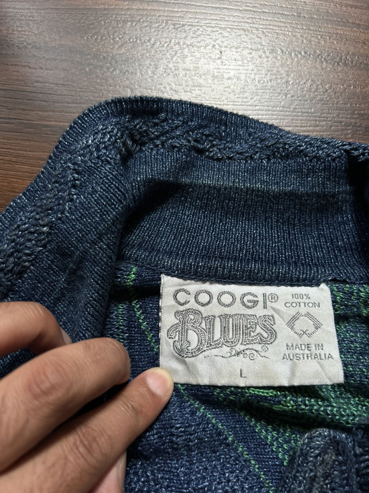 Coogi RARE VINTAGE 90’s COOGI BLUES POLO KNIT Size US XL / EU 56 / 4 - 5 Thumbnail
