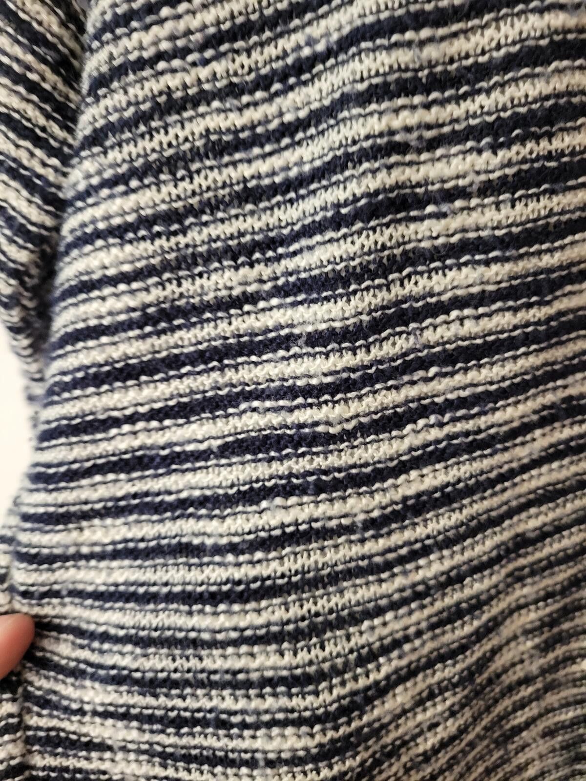 Other Maurices Women's Medium Striped Hoodie Sweater Size M / US 6-8 / IT 42-44 - 3 Thumbnail