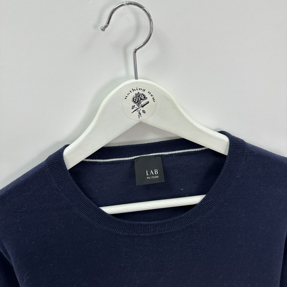 Pal Zileri Vintage 00s Pal Zileri cotton sweater Italy y2k designer Size US L / EU 52-54 / 3 - 4 Thumbnail