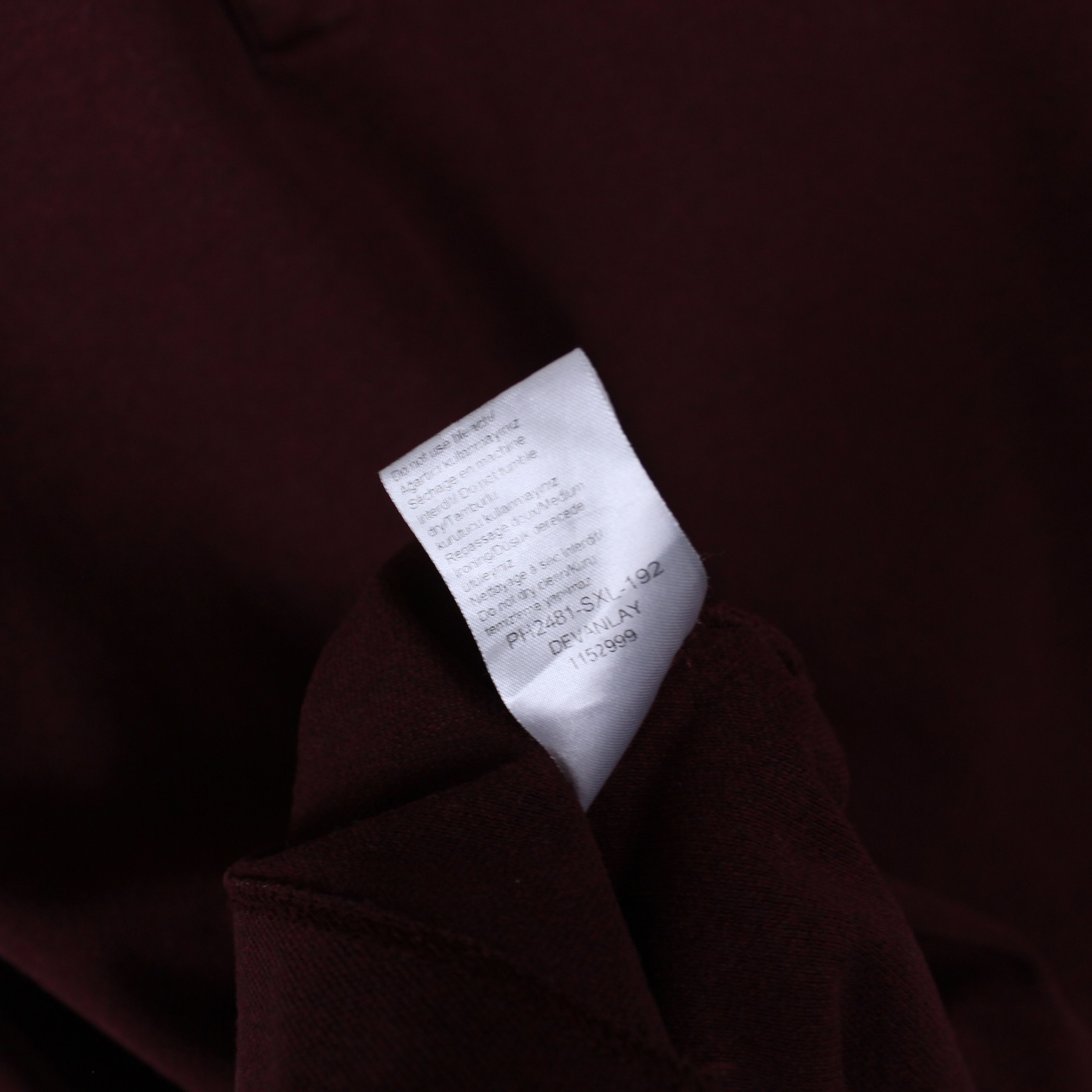 Lacoste Lacoste long sleeve sweatshirt men cotton L red black Size US L / EU 52-54 / 3 - 8 Thumbnail