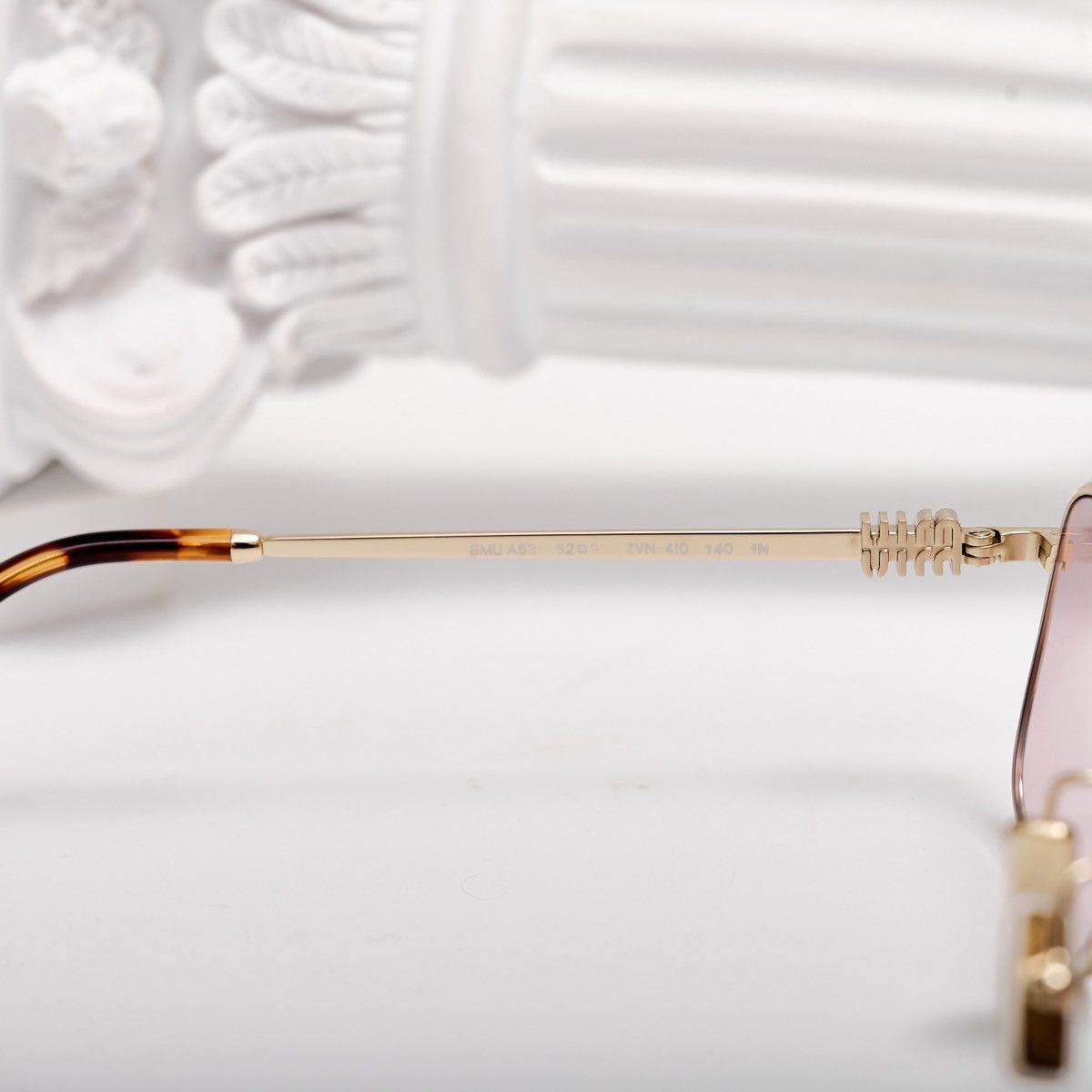 Miu Miu MIU MIU 0MU A53S ZVN4I0 SUNGLASSES Size ONE SIZE - 5 Thumbnail