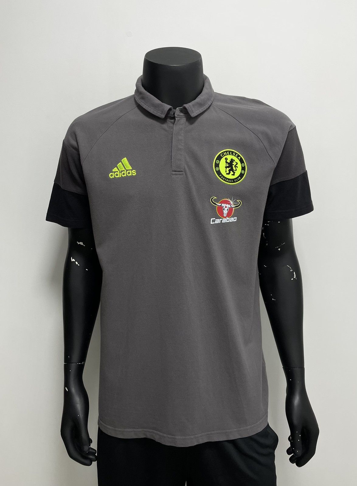 Adidas × Chelsea Soccer Adidas Chelsea Football Polo Soccer Jersey Size US XL / EU 56 / 4 - 1 Thumbnail