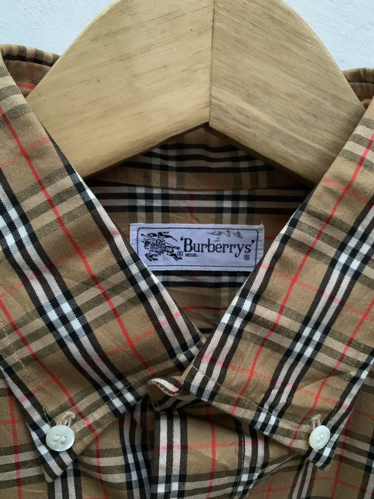 Burberry Vintage burberrys nova check flap pocket button ups shirt Size US M / EU 48-50 / 2 - 4 Thumbnail