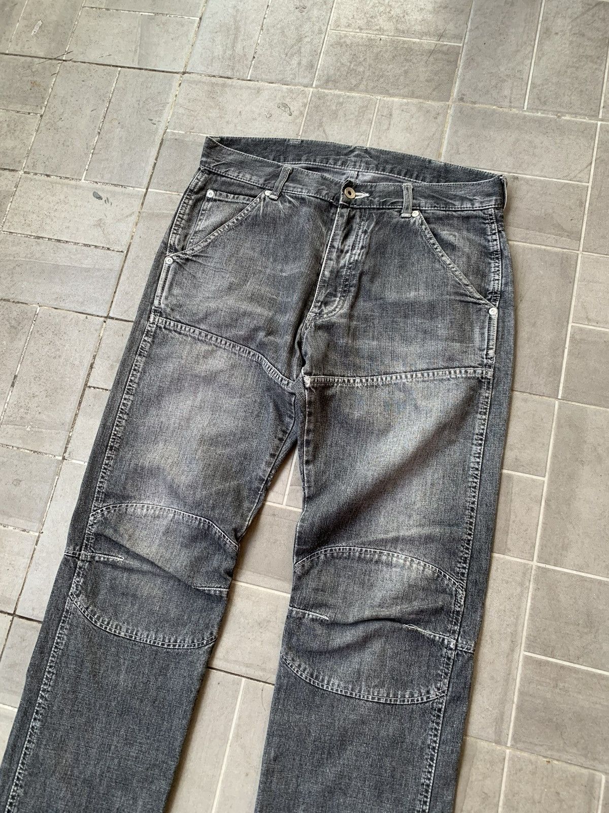 Japanese Brand 2000s Gowest Denim Pants Size US 32 / EU 48 - 2 Thumbnail