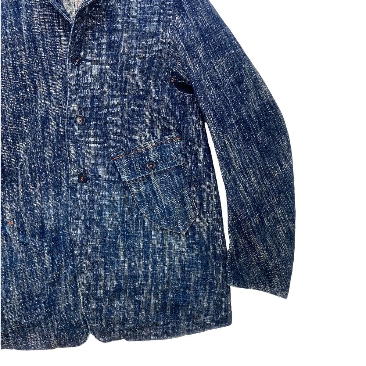 KATO Vtg Kato Tool Project Traditional Boro Sashiko French Worker Size US S / EU 44-46 / 1 - 4 Thumbnail