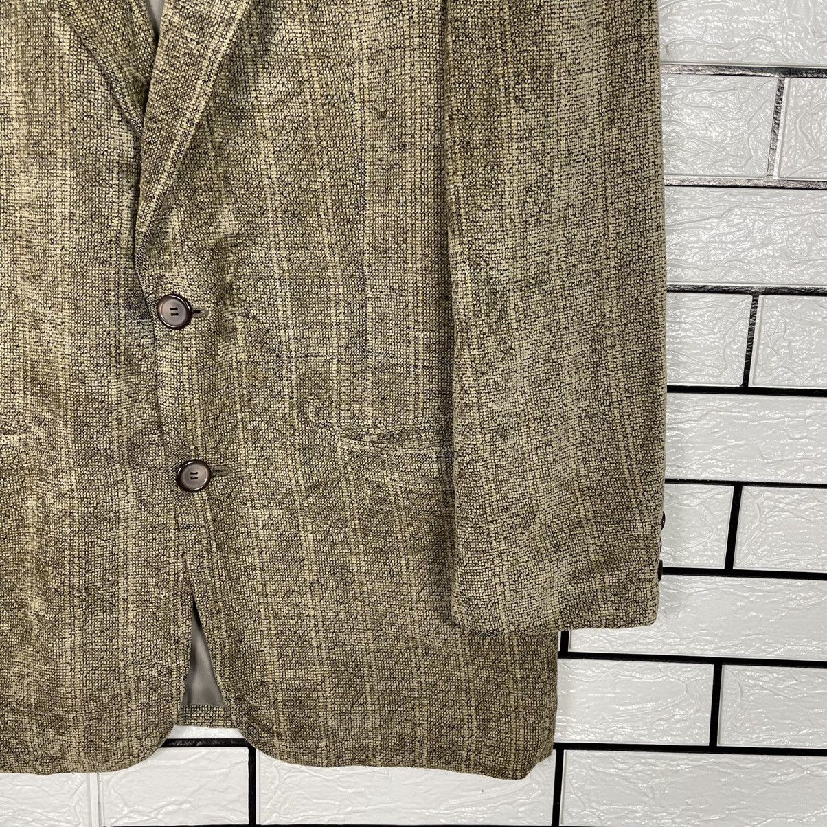 Krizia Uomo Krizia Striped Wool Blazer Jacket Size US M / EU 48-50 / 2 - 4 Thumbnail