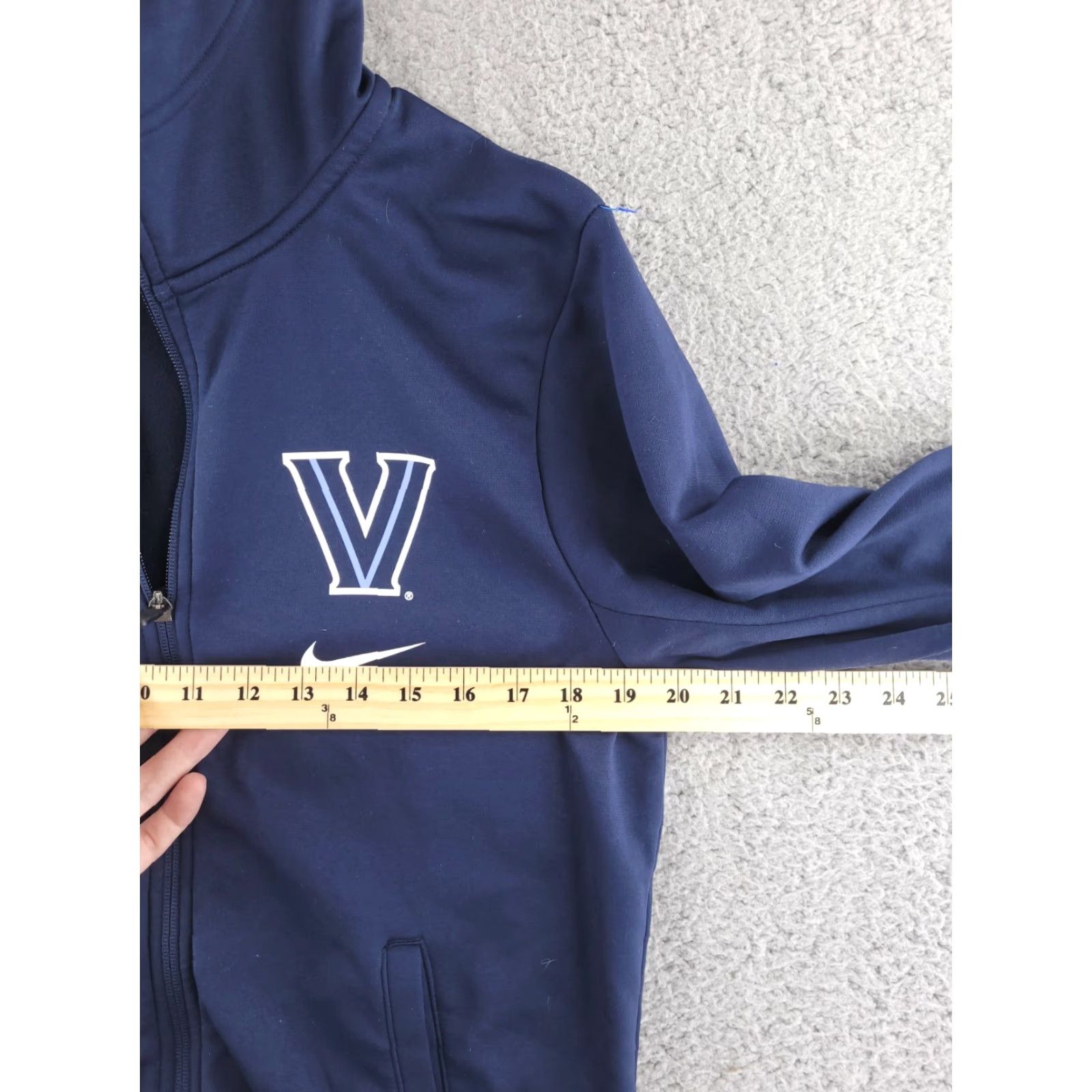Nike Nike Viillanova Hoodie Mens Small Elite Blue Dri Fit Basketball Shirt Logo Full Zip Mens Size US S / EU 44-46 / 1 - 7 Thumbnail