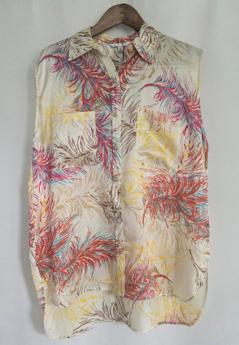 Other CAbi — Blouse | 100% Silk · Sz L Size L / US 10 / IT 46 - 2 Thumbnail