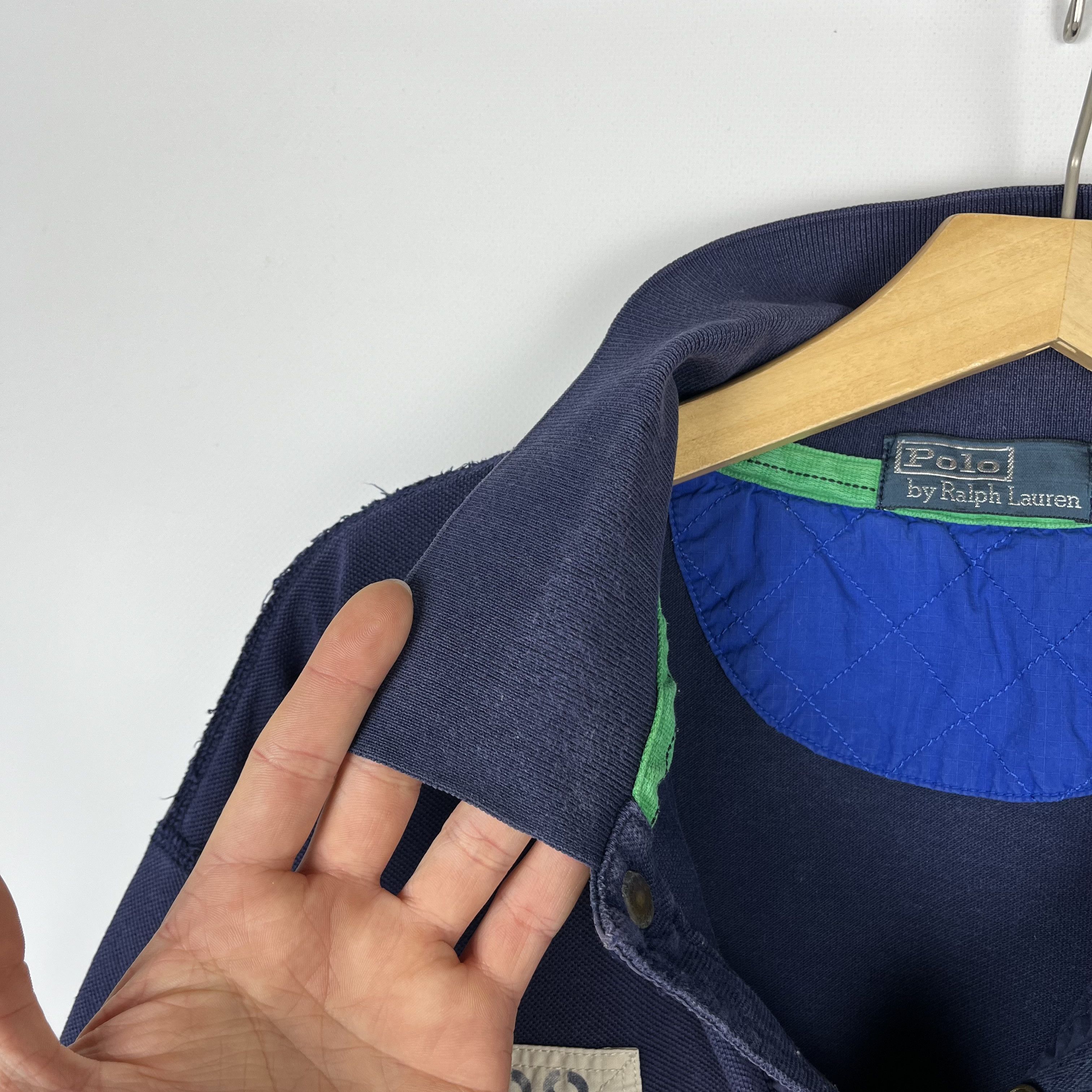 Polo Ralph Lauren Vintage Polo Ralph Lauren Rafting Big Logo Polo Shirt 90’s Size US XXL / EU 58 / 5 - 18 Thumbnail