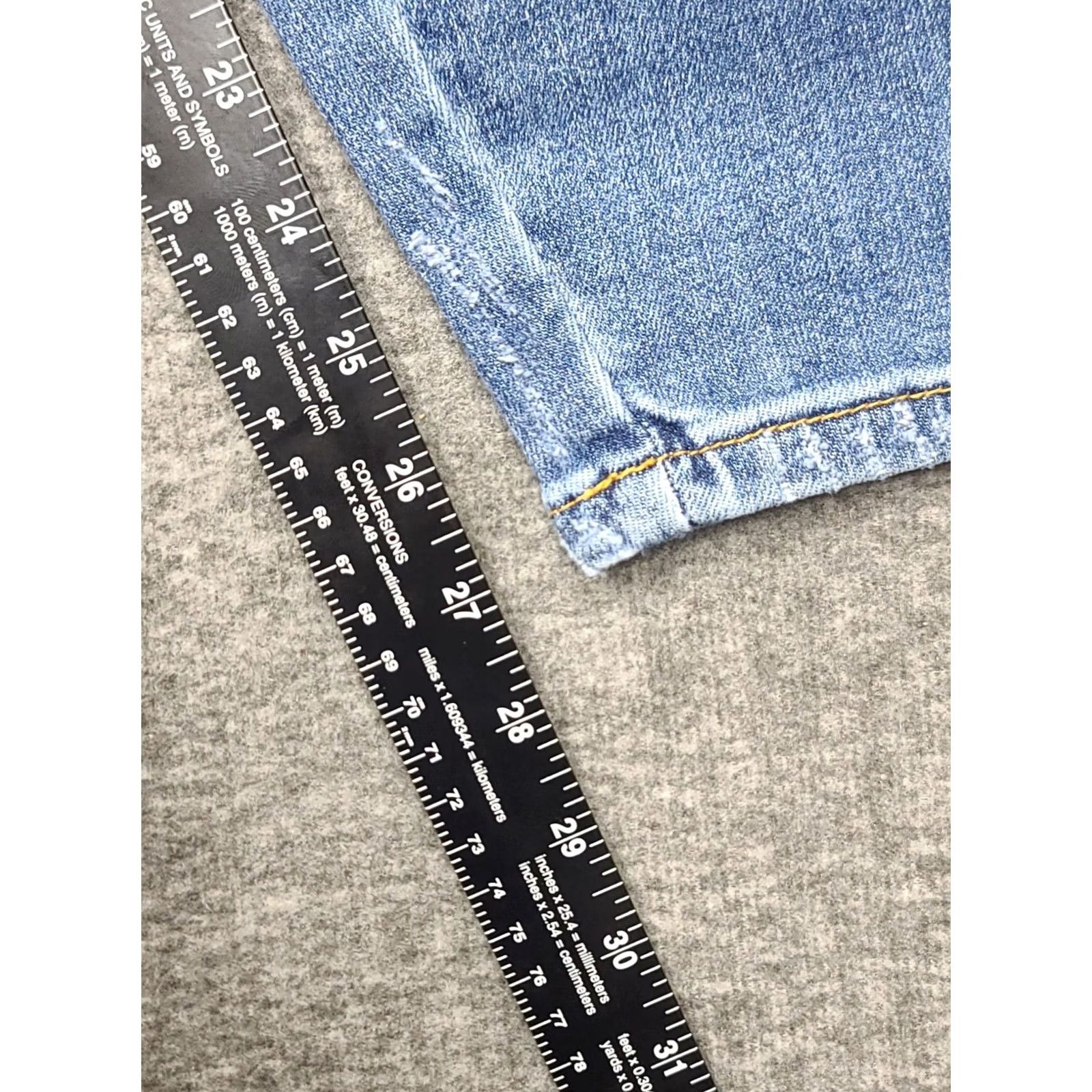 Vintage Judy Blue Jeans 16W Womens Relaxed Fit Aztec Southwestern Print Trim High Rise Jeans Size 38" / US 16 / IT 52 - 7 Thumbnail