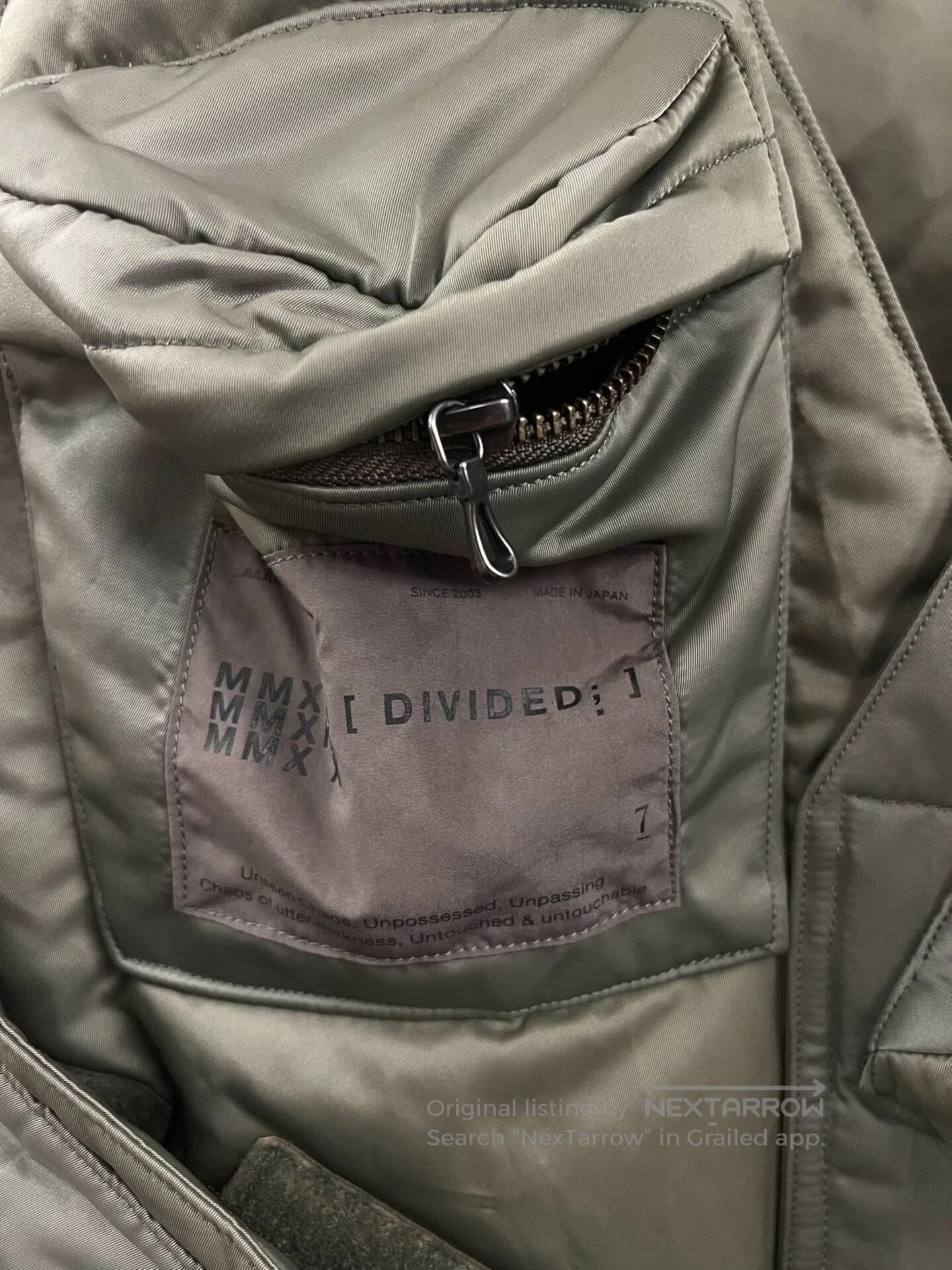 Julius Julius 7 Flight Vest with Pockets. Size US M / EU 48-50 / 2 - 8 Thumbnail