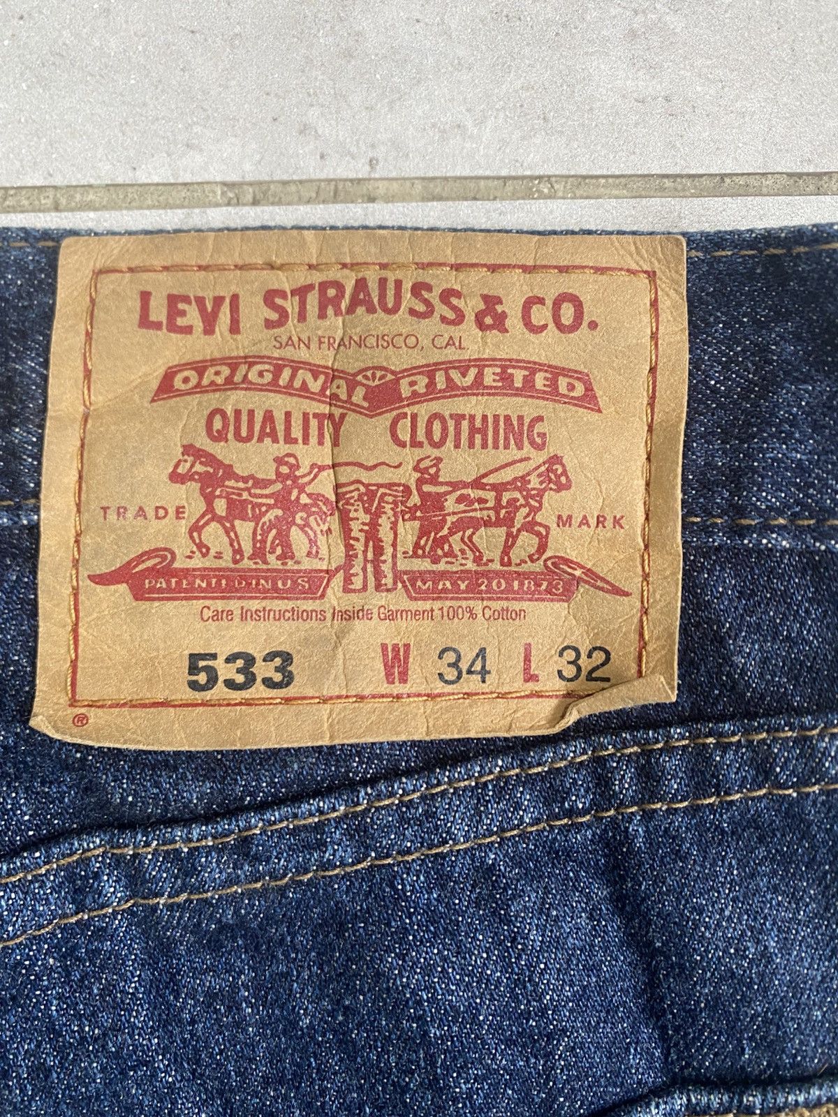 Levi's LEVIS 533 Size US 34 / EU 50 - 11 Thumbnail