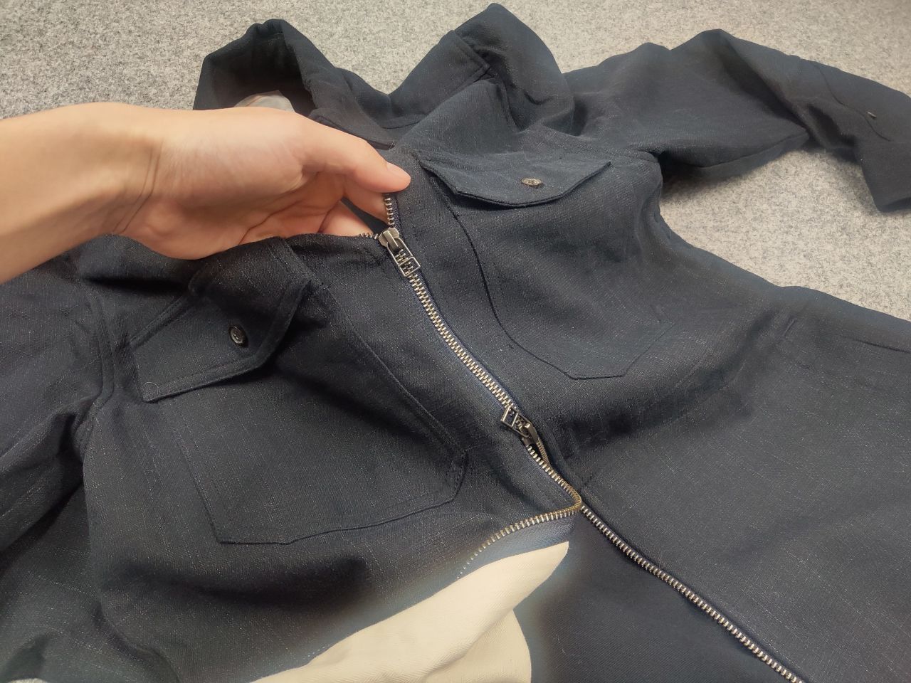 HANSEN Garments Hansen Garments Design Tight overshot pockets zip Jacket Size US M / EU 48-50 / 2 - 13 Thumbnail