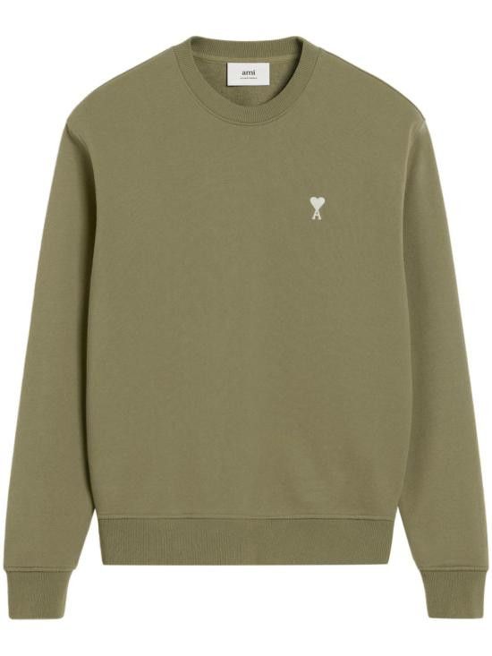 AMI AMI Men Hoodies HSW060 730375 Green Size US L / EU 52-54 / 3 - 1 Thumbnail