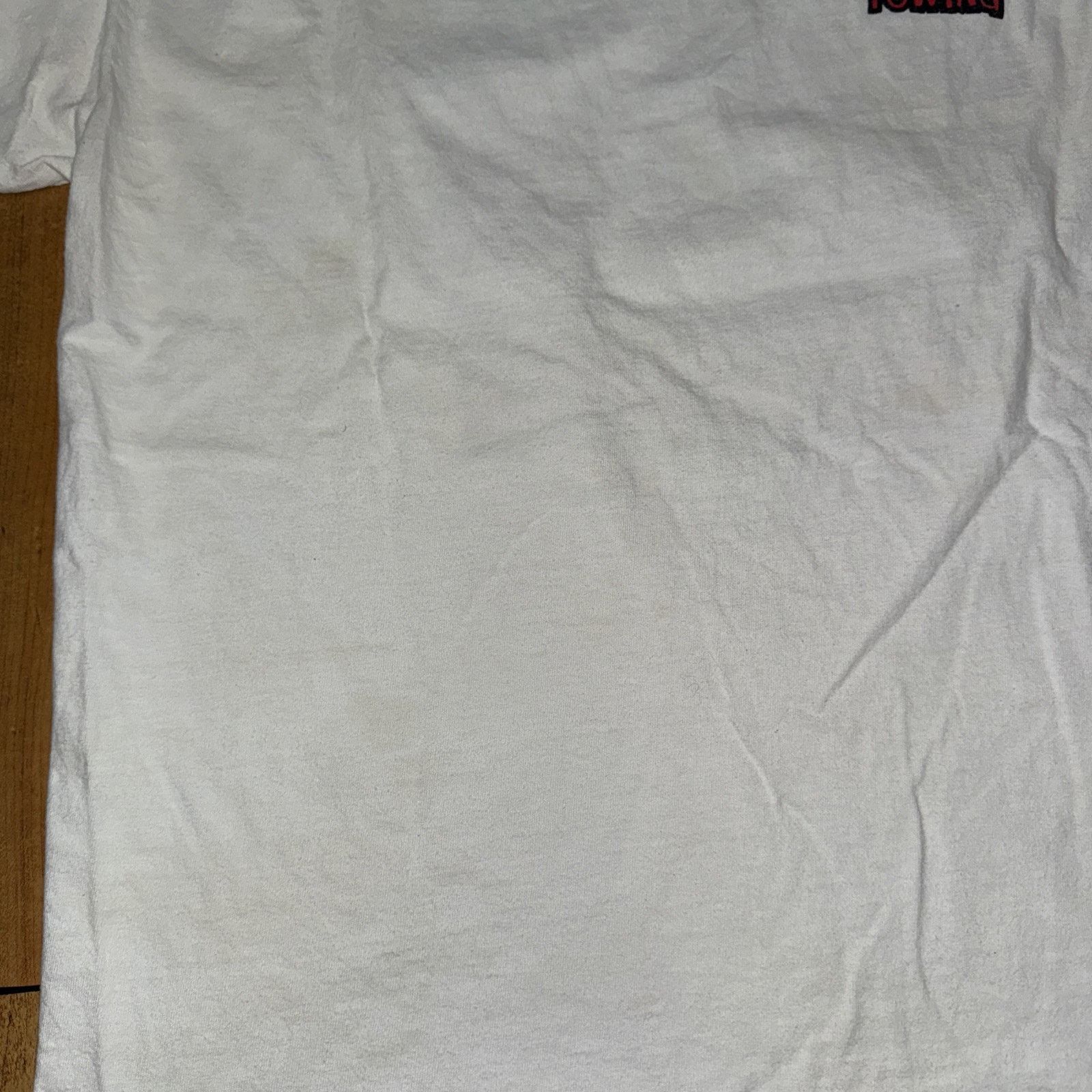 Band Tees × Vintage Vintage Archie’s Towing T-Shirt White L 21x29 Size US L / EU 52-54 / 3 - 5 Thumbnail