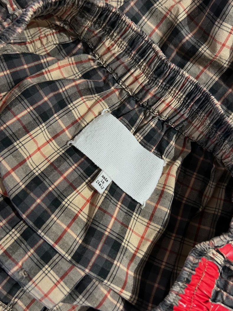 Maison Margiela Maison Margiela Printed plaid shorts Size 25" / US 0 / IT 36 - 4 Thumbnail