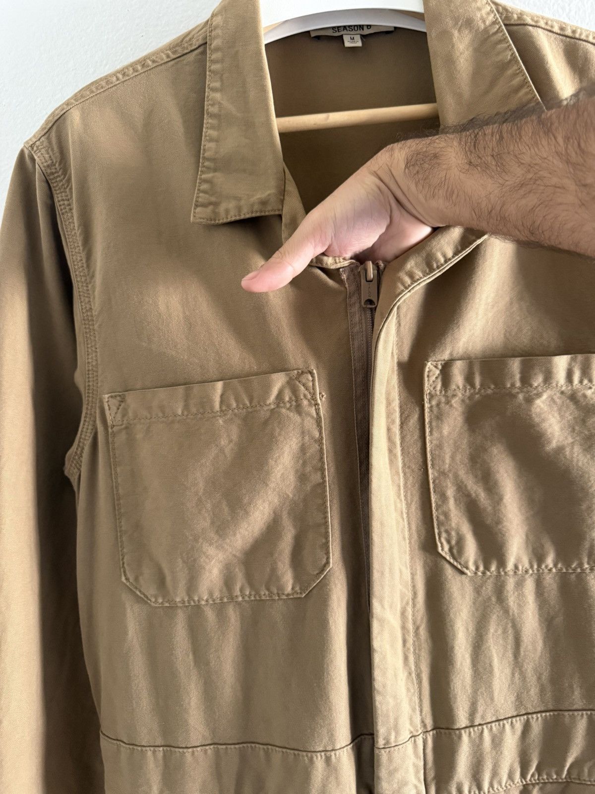Kanye West Yeezy Season 6 Workwear Canvas Jumpsuit Shirt/Pants Brown Size US M / EU 48-50 / 2 - 21 Thumbnail