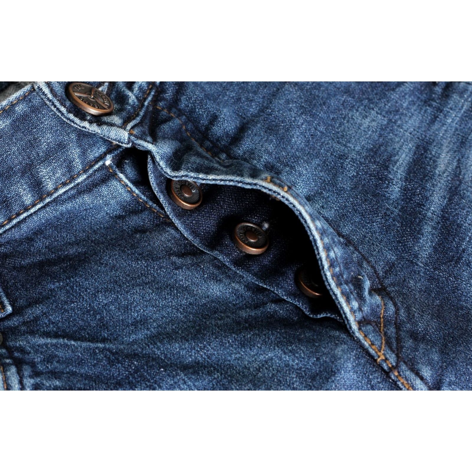 Vintage PME LEGEND Slim Straight Stretch Jeans Men W30 L34 DZ4406 Blue Denim 5-Pocket Rise Mid 30/34 Regular Jeans Mens Size US 30 / EU 46 - 4 Thumbnail