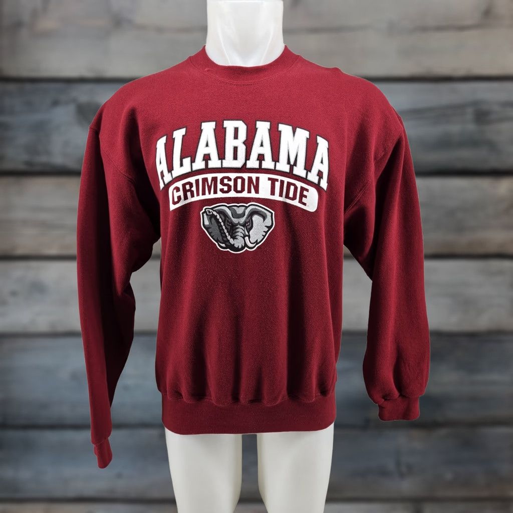 Vintage VINTAGE University of Alabama Men's Sweatshirt Crimson Tide Size L Size US L / EU 52-54 / 3 - 1 Thumbnail