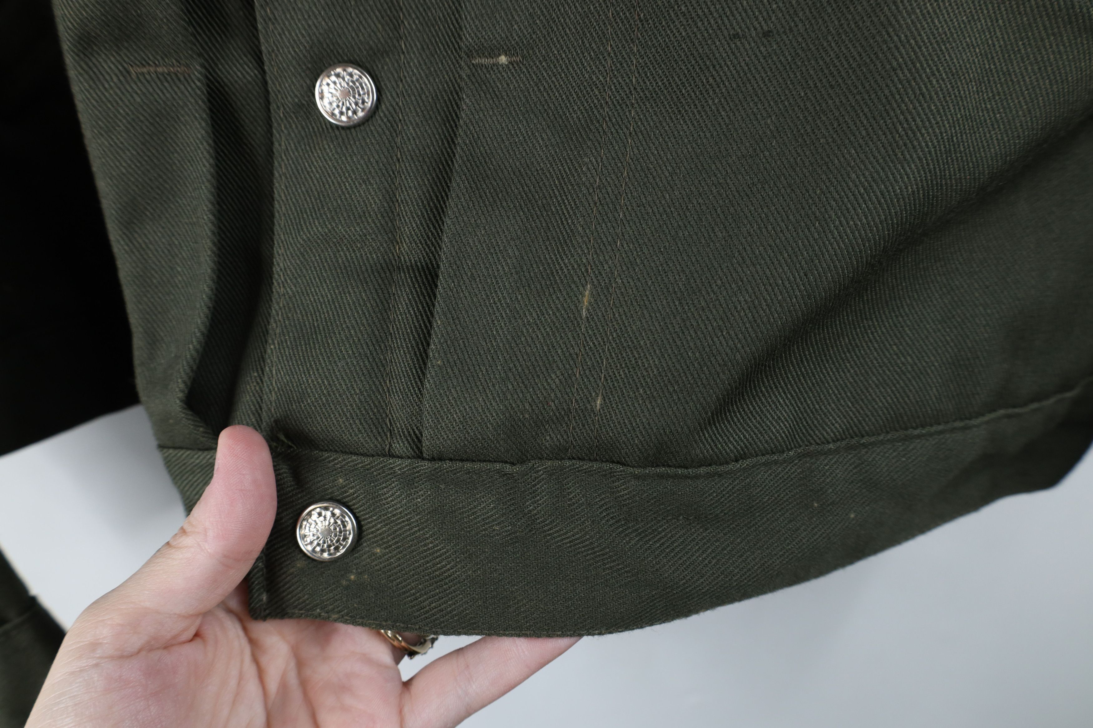 Vintage Vintage 60s 70s Ranchcraft Trucker Jacket Loden Green USA Size US XL / EU 56 / 4 - 4 Thumbnail