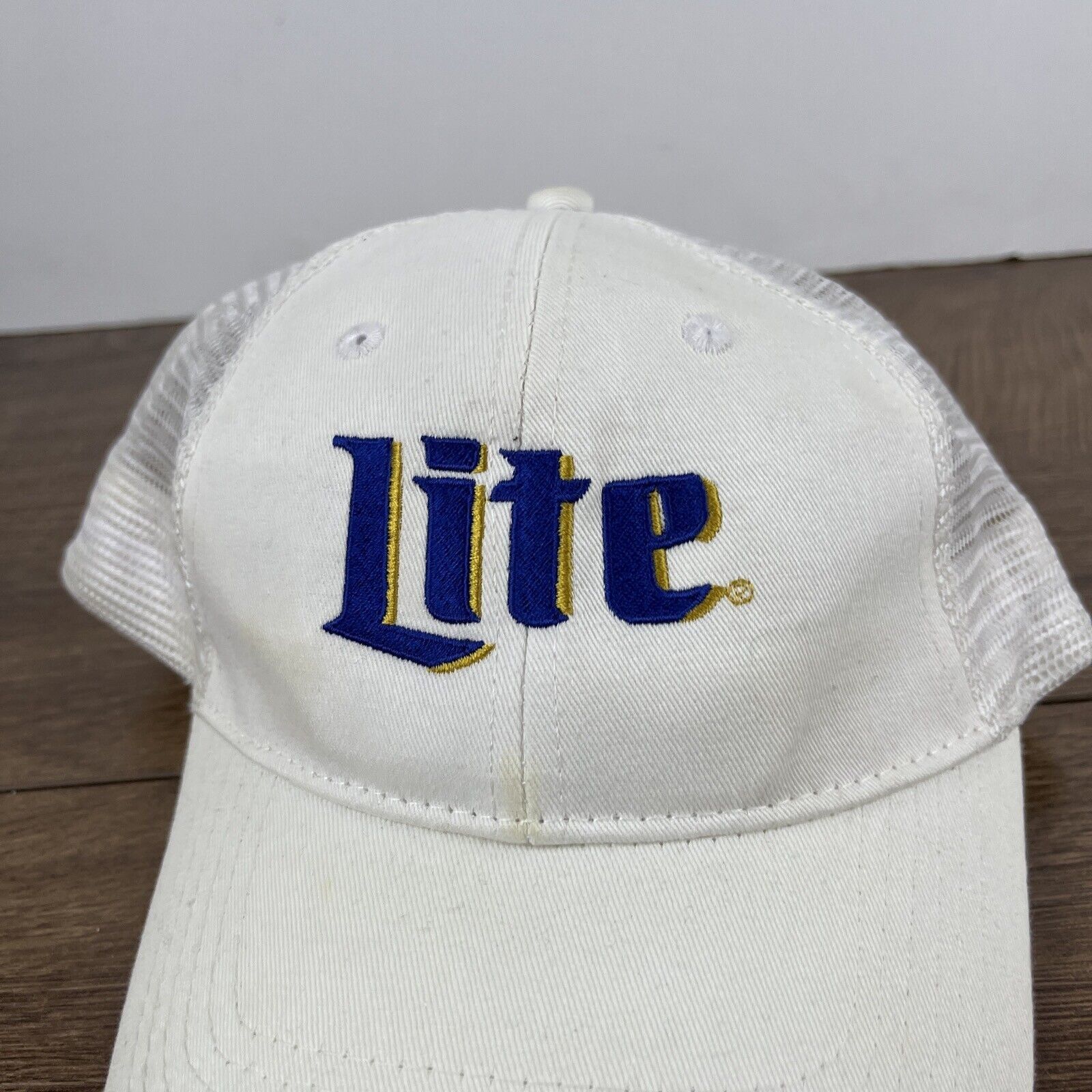 Other Miller Lite Hat Miller Hat Snapback White Adjustable Hat Adu Size ONE SIZE - 6 Thumbnail