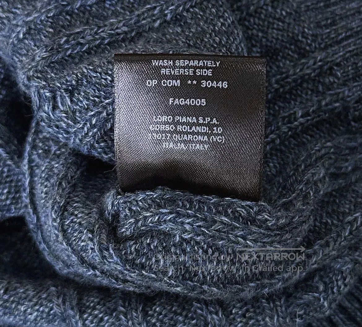 Loro Piana Loro Piana Baby Cashmere Cable Knit Sweater. Size US L / EU 52-54 / 3 - 5 Thumbnail
