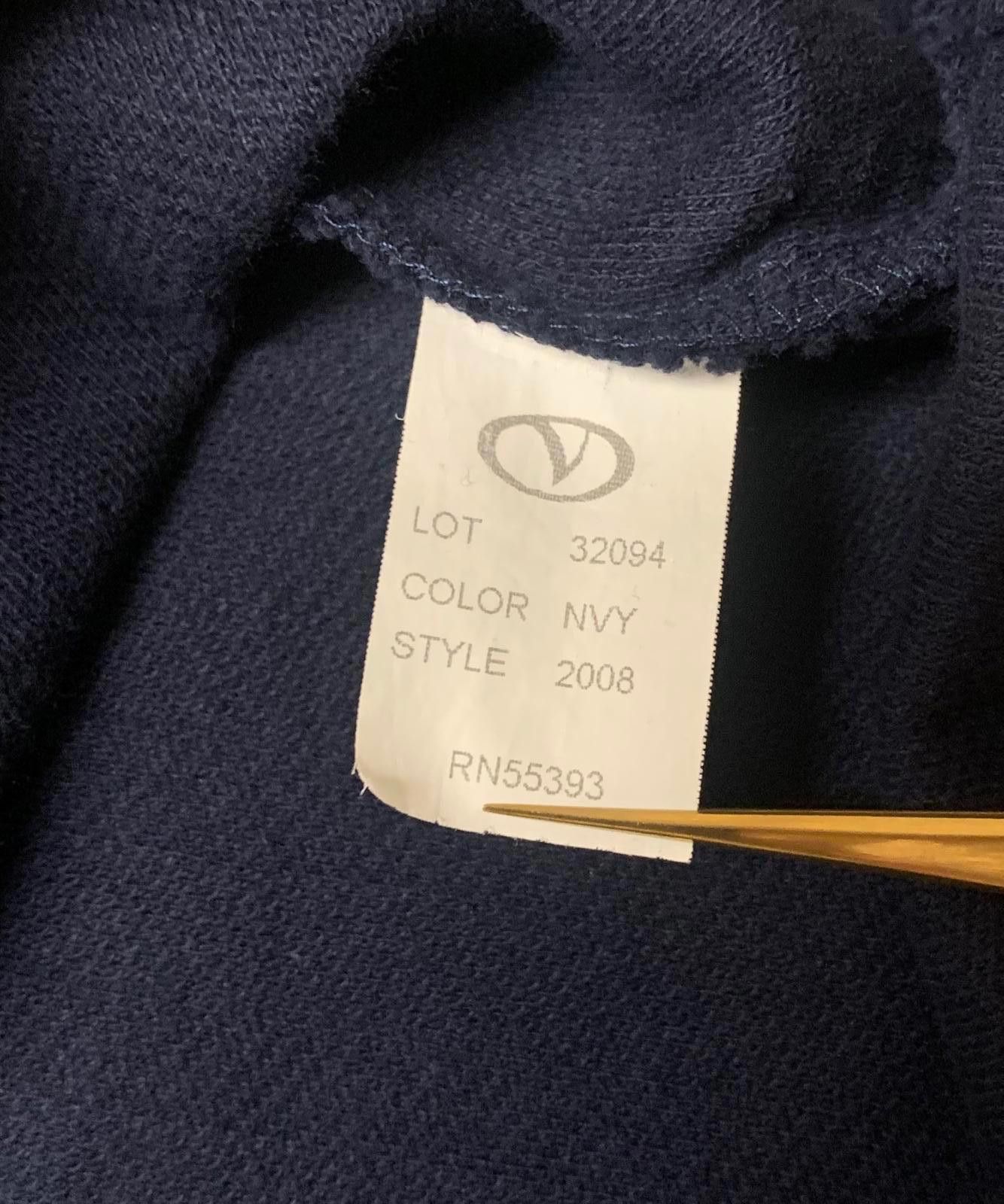 Vintage Vantage Men's M Navy Blue Polo Shirt Combed Cotton Size US M / EU 48-50 / 2 - 5 Thumbnail