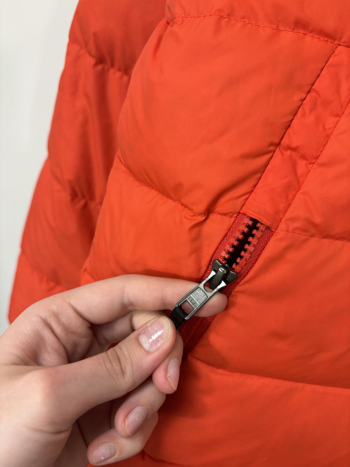 The North Face The North Face 700 Orange Retro Nuptse Down Puffer Jacket Size US S / EU 44-46 / 1 - 8 Thumbnail
