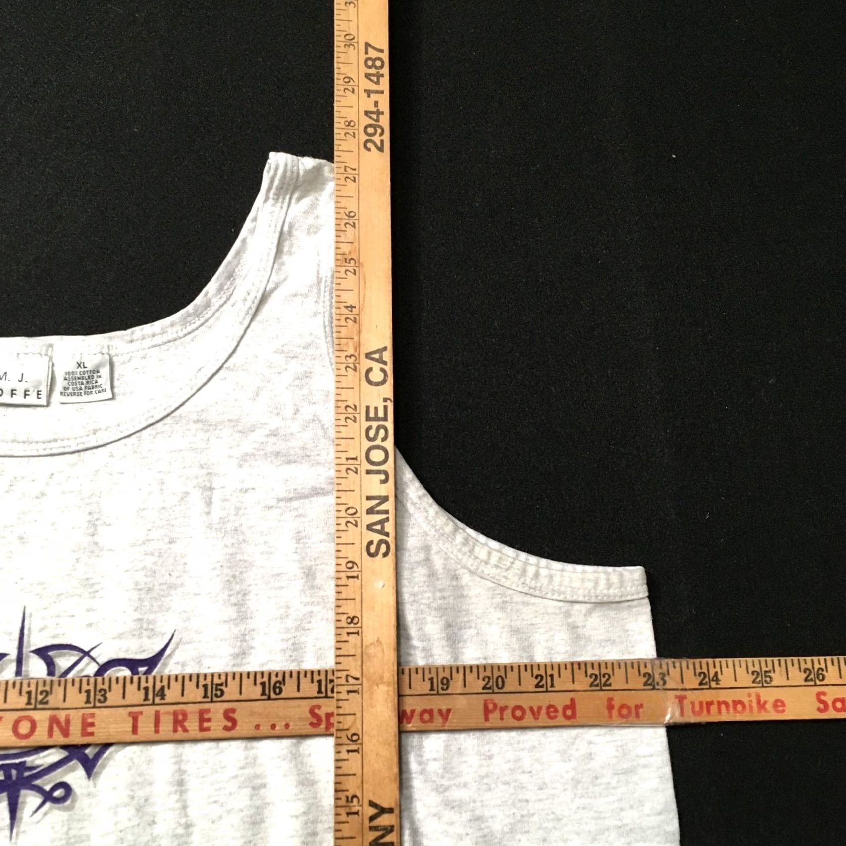 Soffe VINTAGE mj soffe Army Tank Shirt Mens XL Gray Size US XL / EU 56 / 4 - 6 Thumbnail