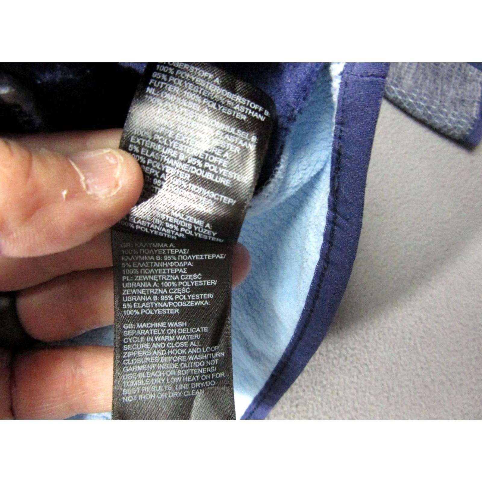 The North Face The North Face Jacket Womens L Blue Gray Hooded Arcata Outdoor Hiking Size L / US 10 / IT 46 - 7 Thumbnail
