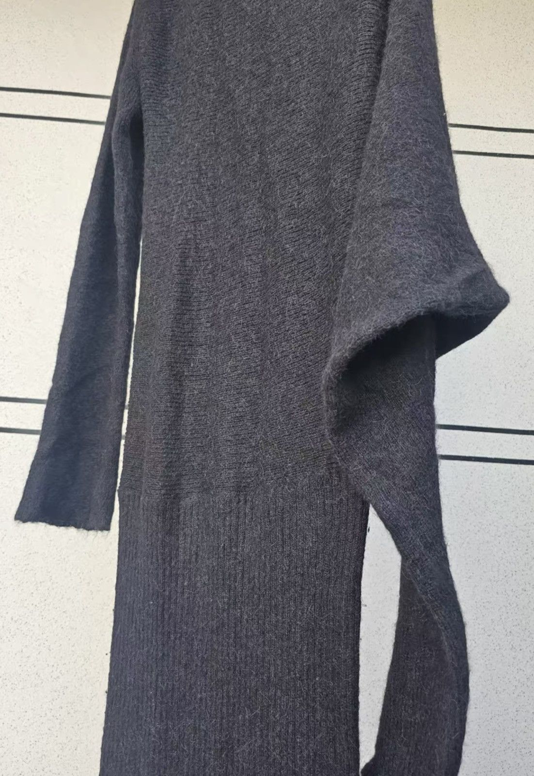 Ann Demeulemeester Ann demeulemeester mohair grown long dress Size S / US 4 / IT 40 - 5 Thumbnail