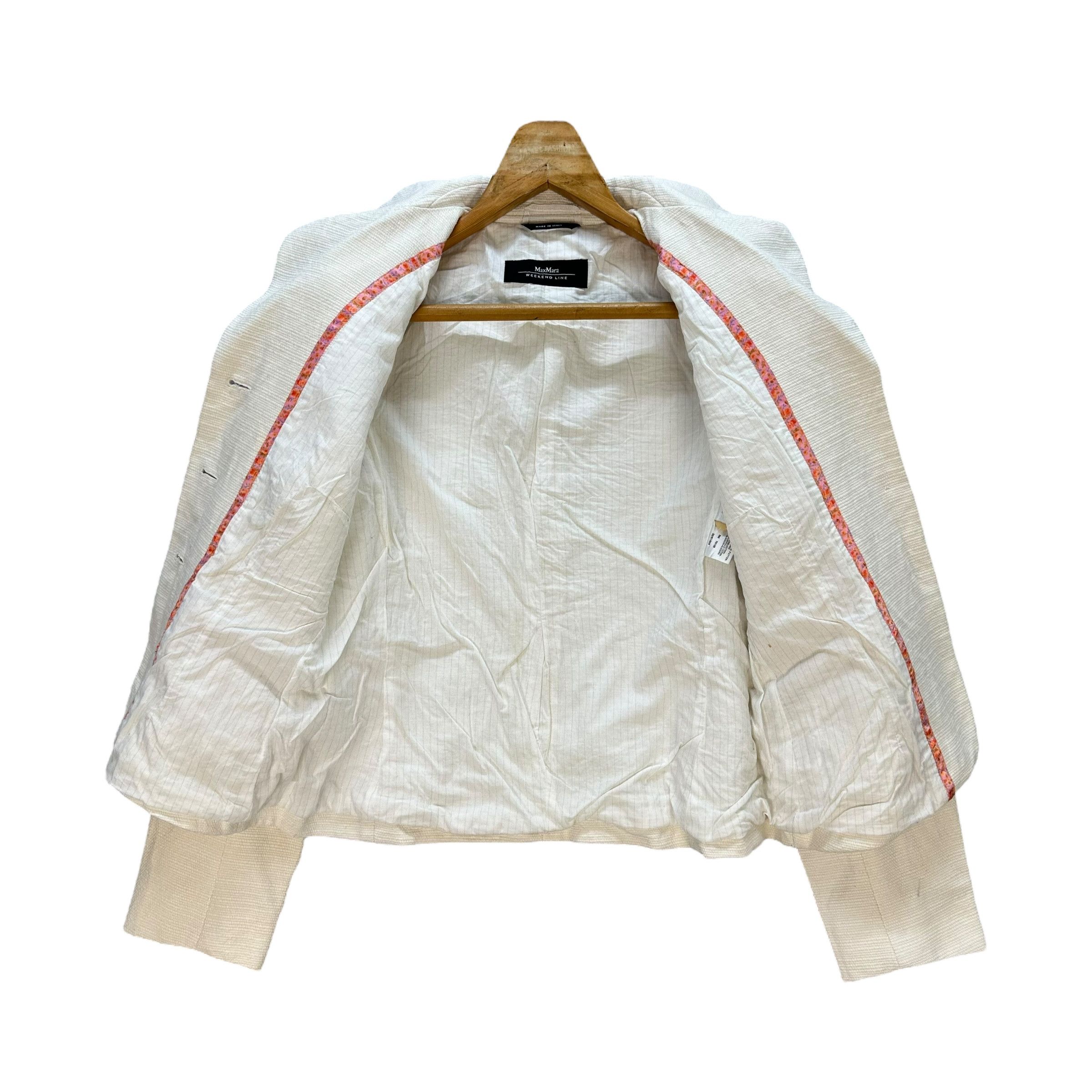 Max Mara Max Mara Suit Jacket Blazer Casual Jacket #A4-0096 Size S / US 4 / IT 40 - 8 Thumbnail