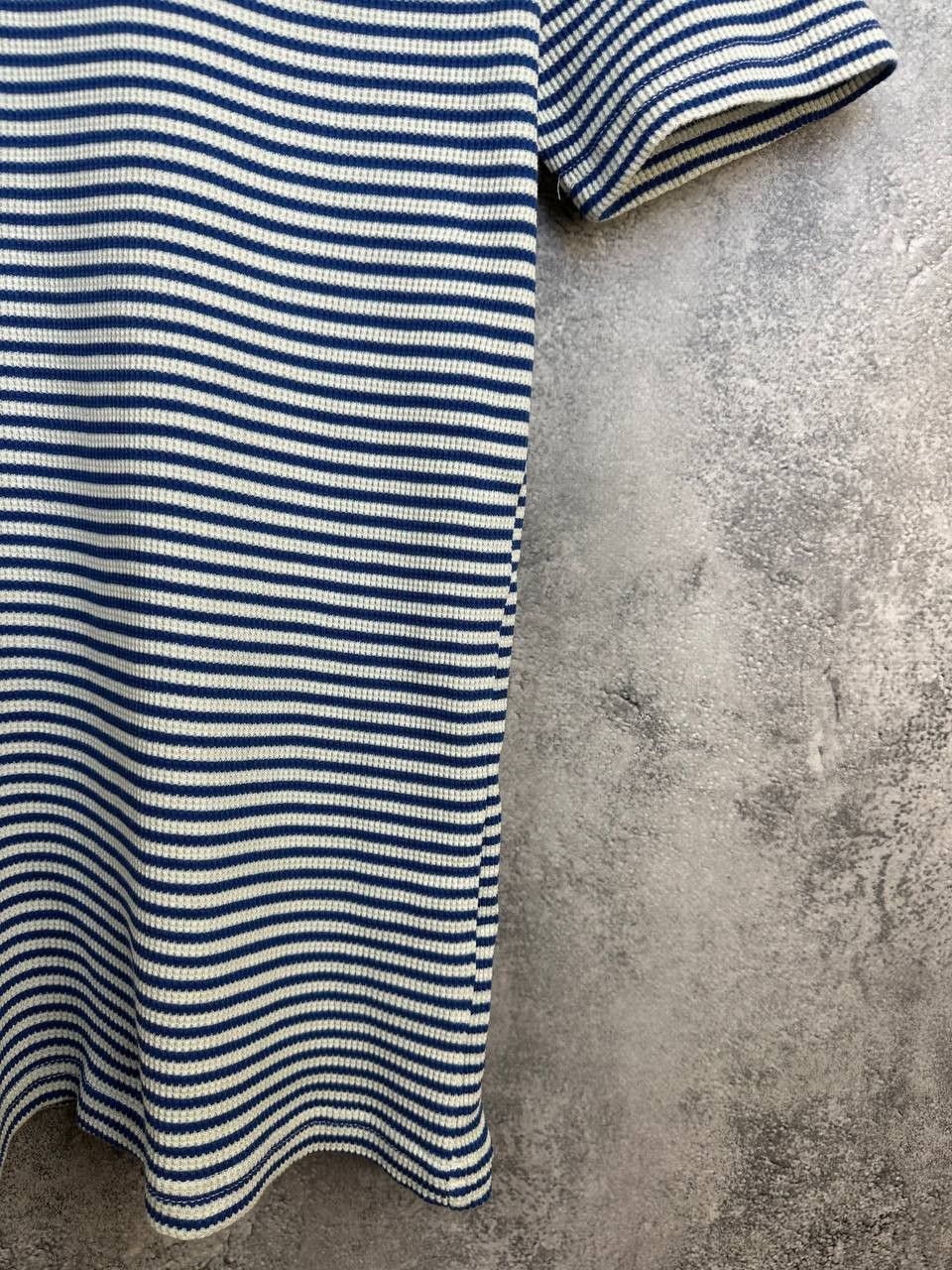 Percival Percival Pelle Pelle Knitted Crew T-Shirt Striped SS Stretch Size US M / EU 48-50 / 2 - 7 Thumbnail