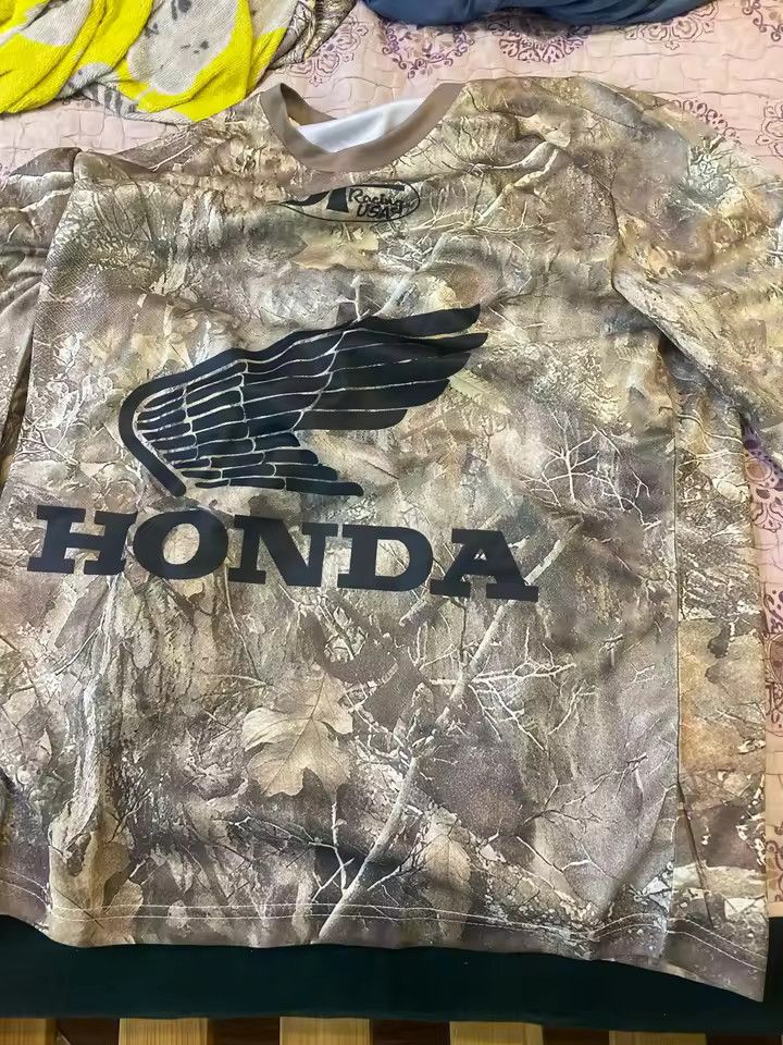 Japanese Brand onda JT Racing Shirt Men's Jersey Long Sleeve Size US L / EU 52-54 / 3 - 3 Thumbnail
