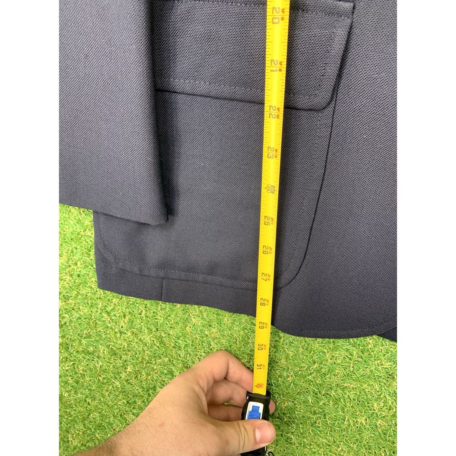 Brooks Brothers Brooks Brothers Blazer Jacket Mens 40 Sports Coat Black 2 Button Notch Lapel Single-Breasted Regular Length Tweed Vintage: No Size 40R - 5 Thumbnail