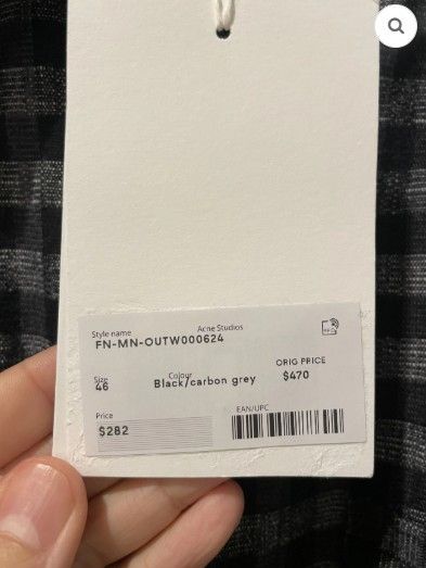 Acne Studios Acne Studios Flannel (L) Size US L / EU 52-54 / 3 - 4 Thumbnail