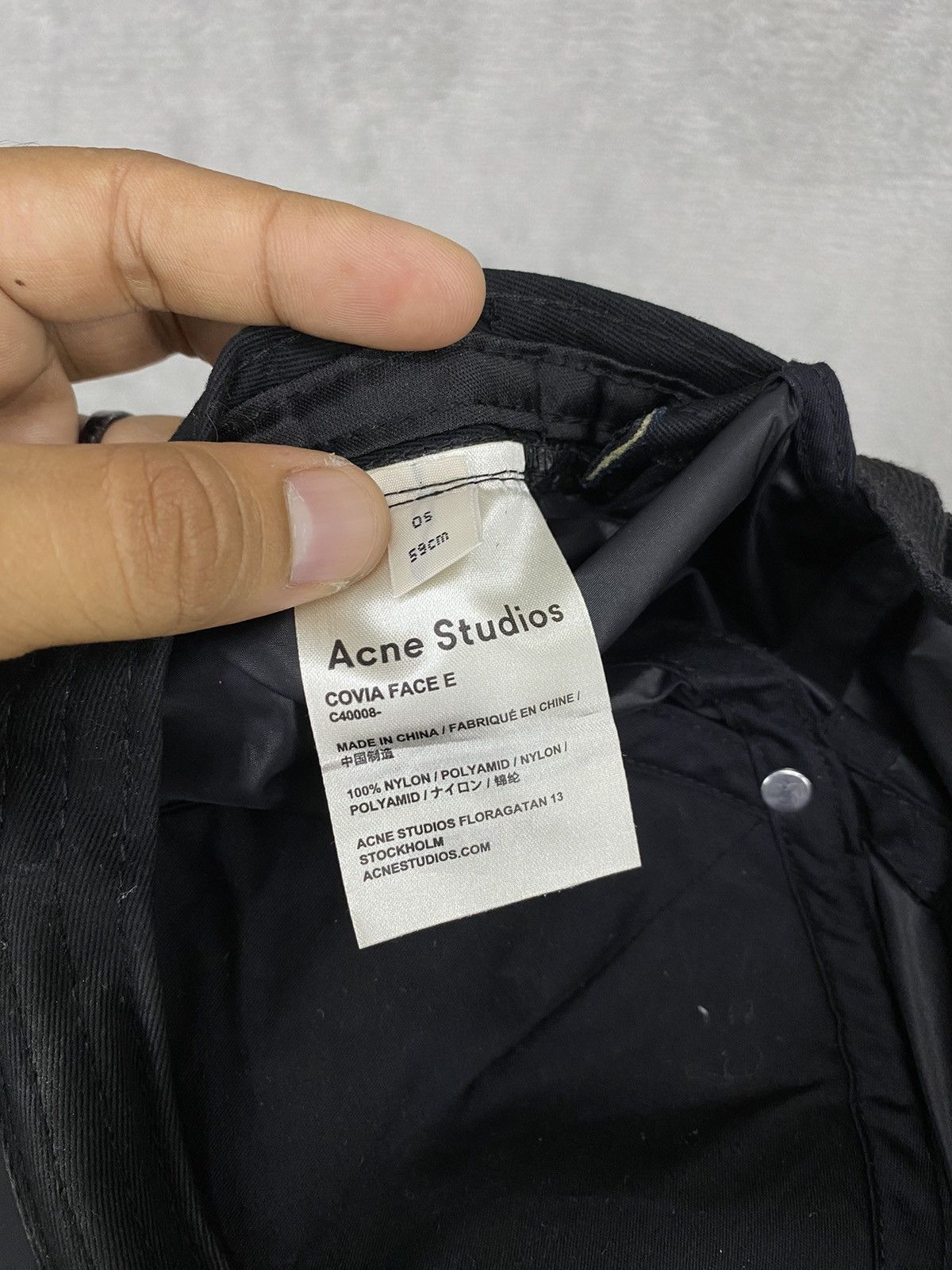 Acne Studios ACNE STUDIOS COVIA CAP Size ONE SIZE - 9 Thumbnail