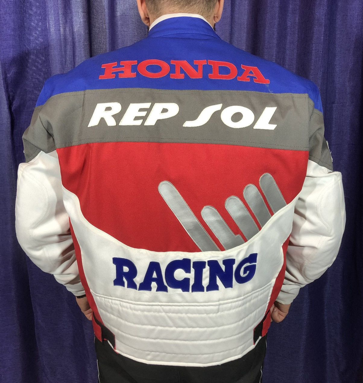 Dainese × Ferrari × Yamaha Honda Motorcycle jacket Racing Vintage Size US XL / EU 56 / 4 - 4 Thumbnail